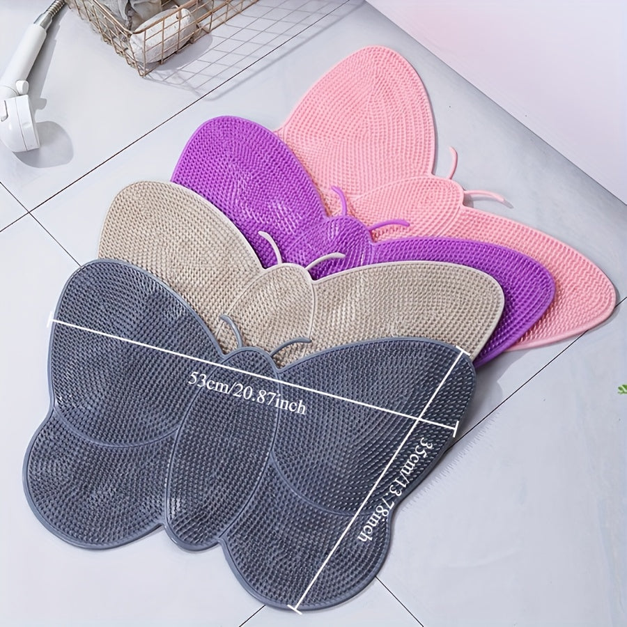 1Pc Fish Shaped Non Slip Mat Anti Slip Foot