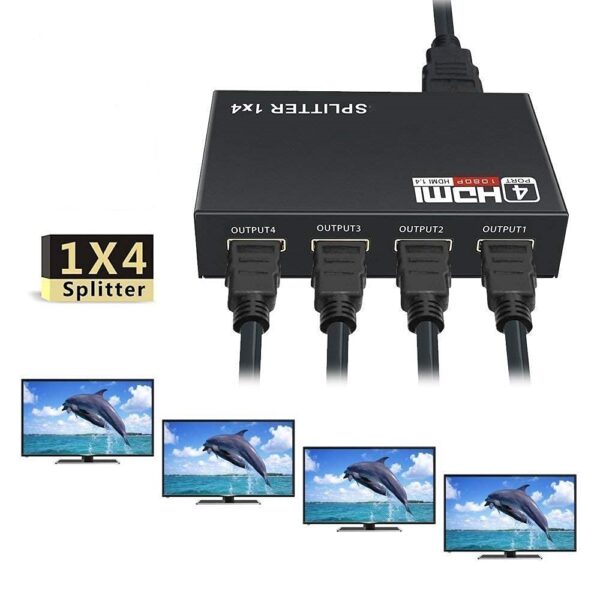 HDMI Splitter 4 Port 1080P
