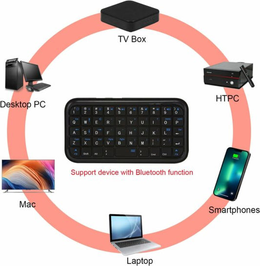 K33 Rechargeable Mini Bluetooth Keyboard