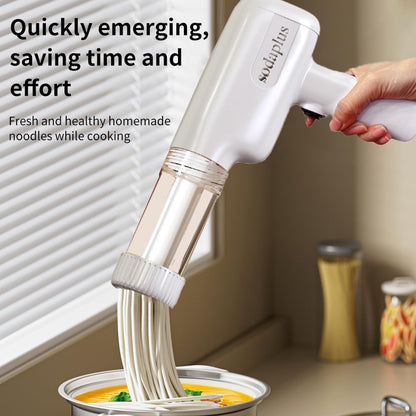 Noodle Maker Portable Electric Pasta Machine Automatic Home Wireless Pasta Machine Handheld Spaghetti Ramen Maker