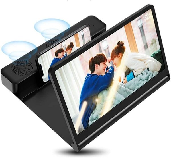 F12 Phone Screen Magnifier With Bluetooth Speaker 6D