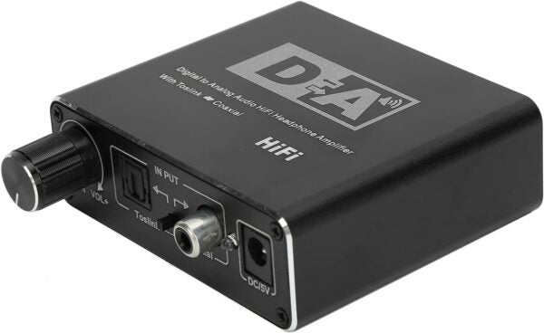 Digital To Analog Audio HiFi Converter With Toslink ToCoaxial