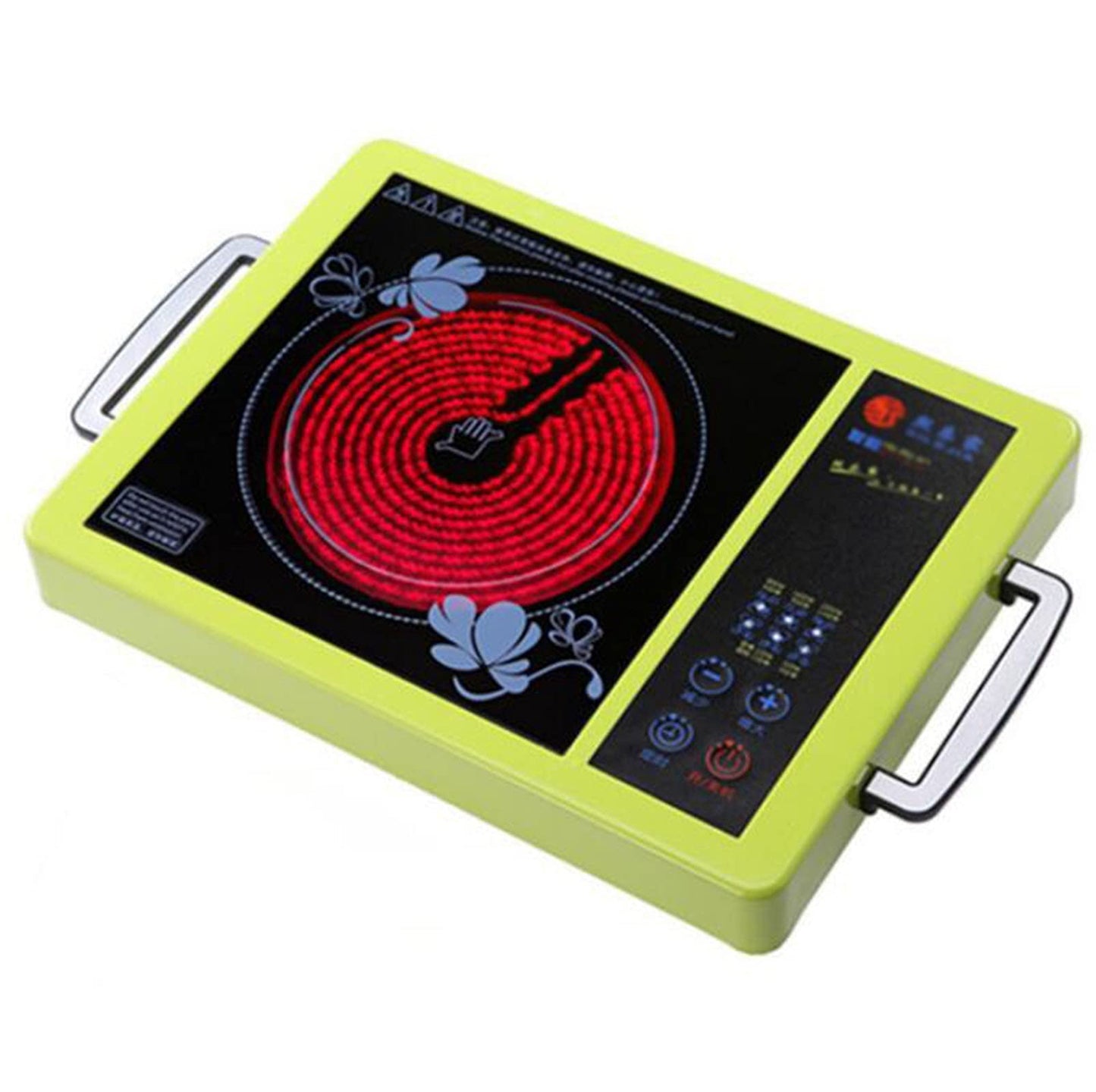 Portable Induction Cooker, hot Pot, Smart Electric Ceramic Stove, Household hot Pot, Light Wave Induction Cooker, Desktop Multi-Function Electric Water Heater, Electric Tea Stove, 5-Speed Push-Button