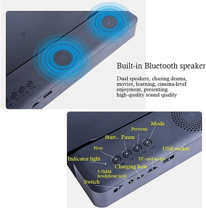 F12 Phone Screen Magnifier With Bluetooth Speaker 6D