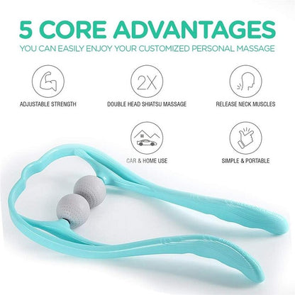 183433 Handheld Neck Shoulder Massager