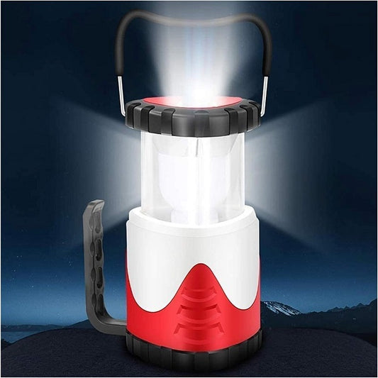 USB Rechargeable Camping Lantern & Flashlight, also Take 3 x AA Batteries