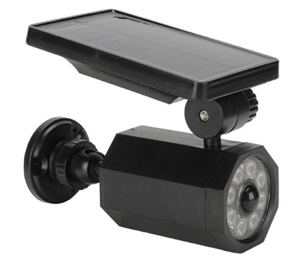 Aerbes AB-TY50 LED Solar Powered Wall Motion Sensor Light Dummy Camera 20W