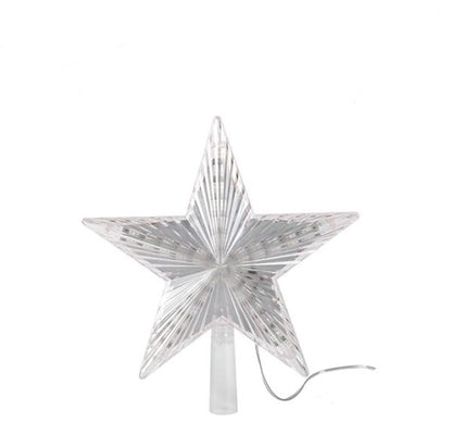 ZYF-106 Christmas Tree Top LED Star Warm White 15cm