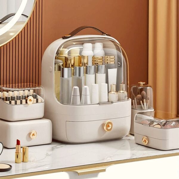 438735 Ectia Large Capacity Cosmetic Storage Case With Drawer