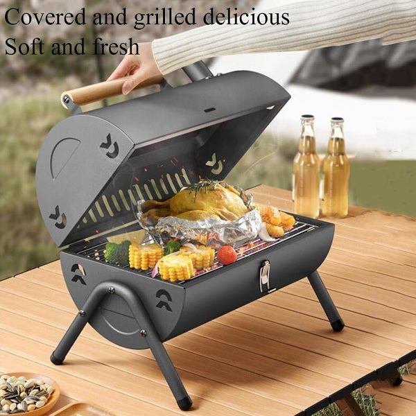 SYF-031 Portable Double Sided Braai Grill & Roast Oven