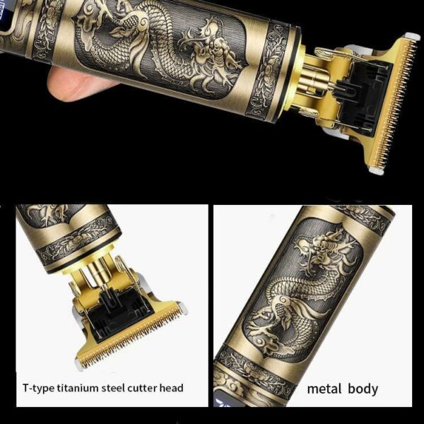 Aorlis AO-50017 Rechargeable Digital Display Hair Trimmer 1200Mah