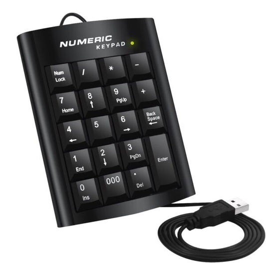 SE-L119 One Hand USB Wired Numeric Keypad K015
