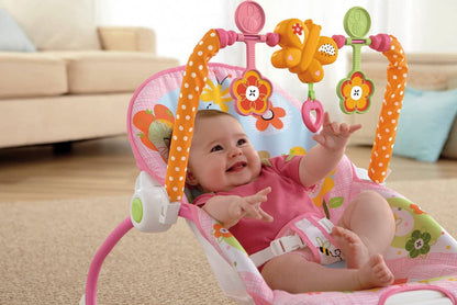 Newborn Electric Baby Bouncer Rocker Vibration Chair Musical Cradle Swing Seat