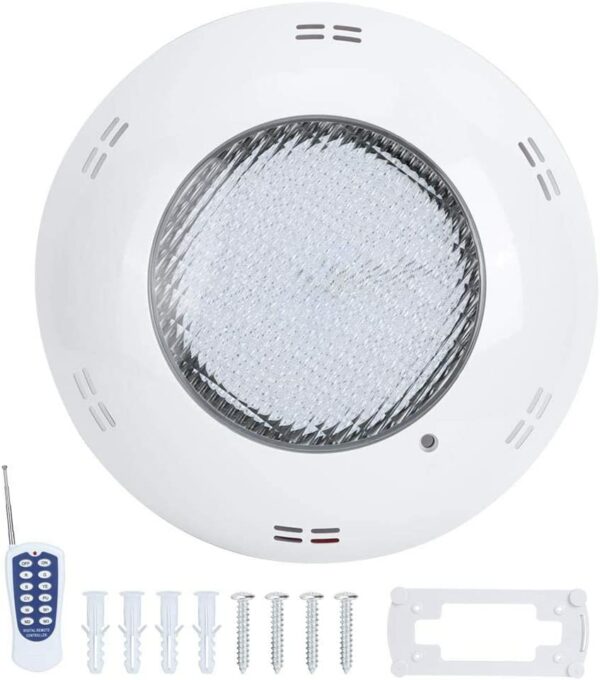 5247 RGB Swimming Pool Light With Remote Control 24.5cm X 4.8cm 12W