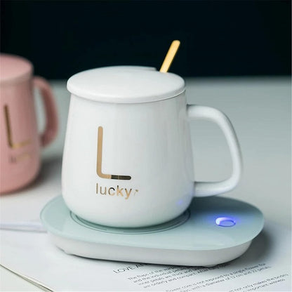 JG20375218 Temperature Control Mug With Smart Heating Coaster