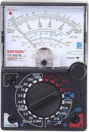 Analog Multimeter Portable Professional Accurate Replacement Knob Control Electrician Voltmeter Current Meter Gauge