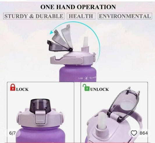 1831531 Set Of 3 Motivational Water Bottle