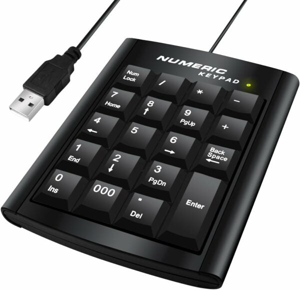 SE-L119 One Hand USB Wired Numeric Keypad K015