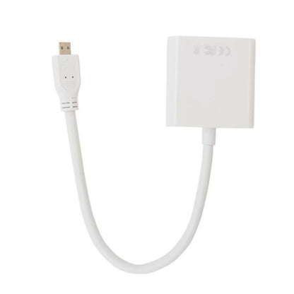 Micro-HDMI To VGA Adapter With Aux Cable