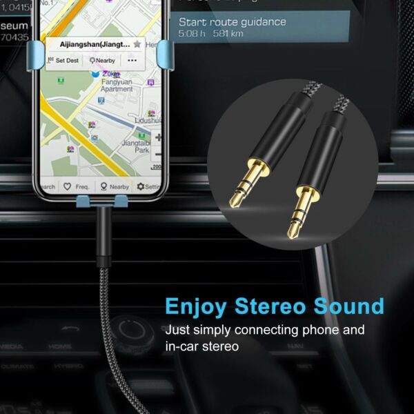 Wolul AS-51196 3.5mm Aux Cable 1m