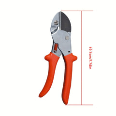 1pc SK5 High Carbon Steel Pruning Shears   Ergonomic Garden & Orchard Branch Cutter for Fruit Trees  Contemporary Style Gardening Tool