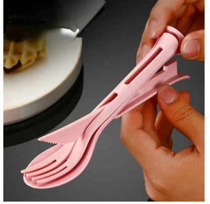 Dinnerware Sets Fork Spoon Knife Set Utensil 4 In 1