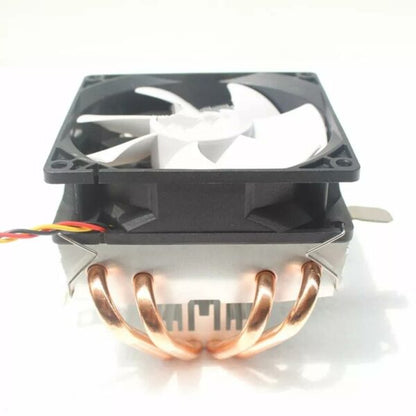 XF0286 Computer Radiator 9-Turns External Luminous Multicolor -Blow Down 4 Tubes