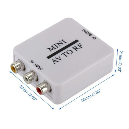 AV To RF Mini Video Converter Box Video Adapter