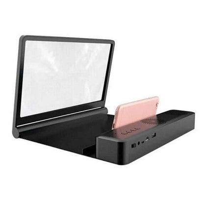 F12 Phone Screen Magnifier With Bluetooth Speaker 6D