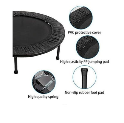 183314 Outdoor Fitness Trampoline With Safety Pad