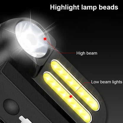 Bike Light Front LED Rechargeable Bicycle Lamp