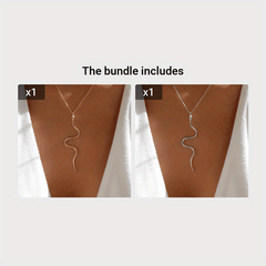 1pc Women'S Minimalist Snake Pendant Necklace   Rose Golden Plated Delicate Chain  Versatile Everyday & Vacation Jewelry  Year Round Elegant Gift for Valentine'S Day  Casual to Formal Wear  Snake Necklace  Choker Necklace For Women  Choker  Jewelry For Wo