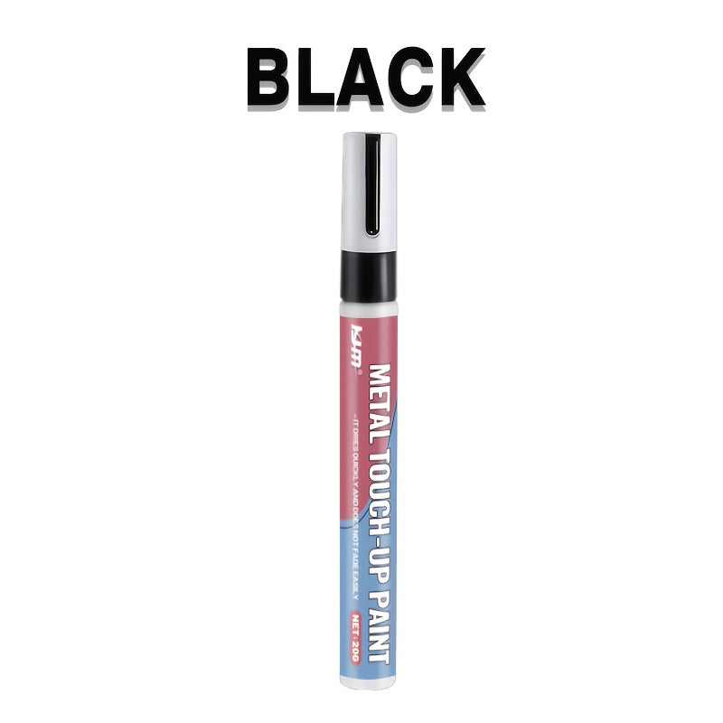 Multi Functional Touch Up Pen for Repairing Scratches on Metal And Stainless Steel Surfaces  Fixing Paint Chips And Damage  Waterproof And Fade Resistant  Suitable for Restoring Paint in Bathrooms And Kitchens. Available in Black  White  And Gray