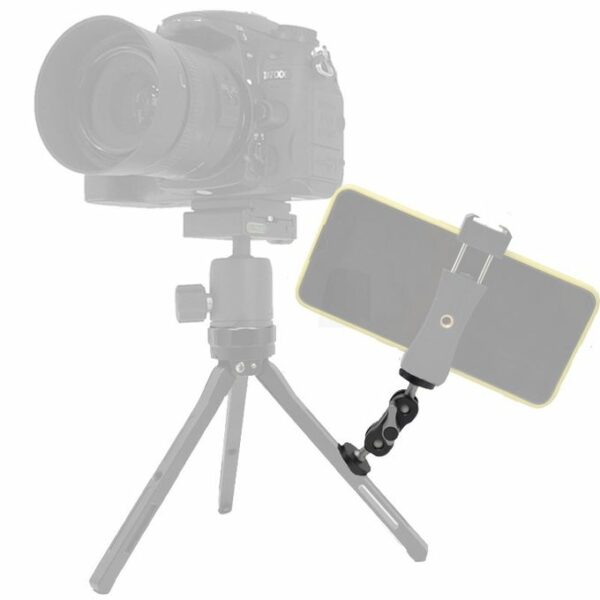 SE007 Heavy Duty Camera Bracket Ball Head Holders with Non-slip Screws