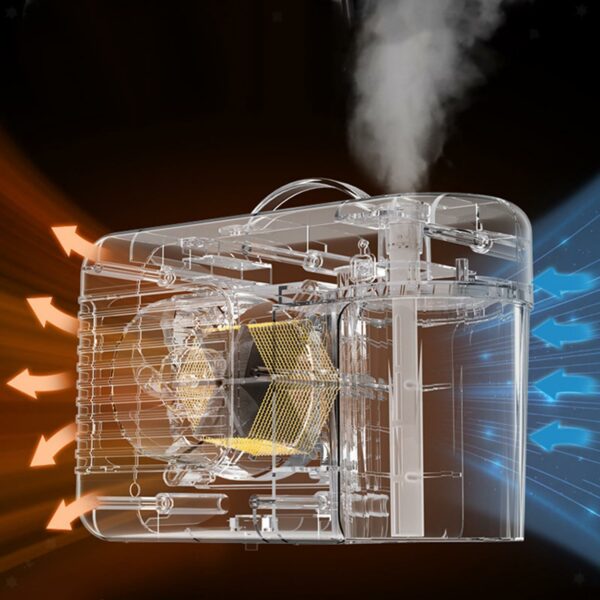 RF188 2 in 1 Heater Humidifier With RGB Night Light