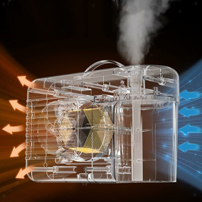 RF188 2 in 1 Heater Humidifier With RGB Night Light