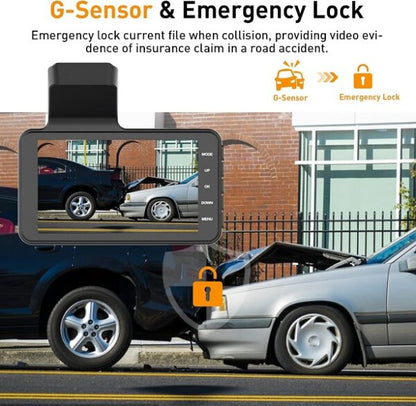 A4P 4″ Screen Wifi Dashboard Camers