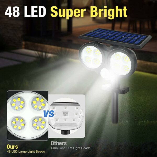 FA-1906A Solar Powered LED Light Wall Lamp 200lm