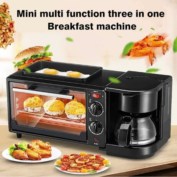 Kenwood KW-206 Multifunctional 3 In 1 Breakfast Maker