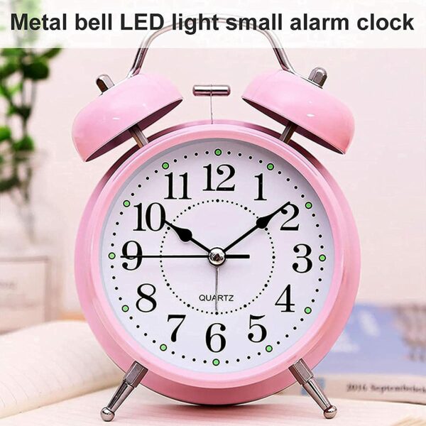 PJ-1150 Retro Double Bell Alarm Clock