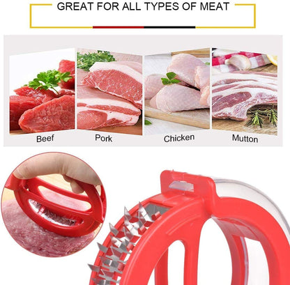 Stainless Steel Sharp Needle Blade Tenderiser Tool, Kitchen Gadgets for Tenderising Meat, Steak, Beef, Pork and Poultry for BBQ Cooking by Today