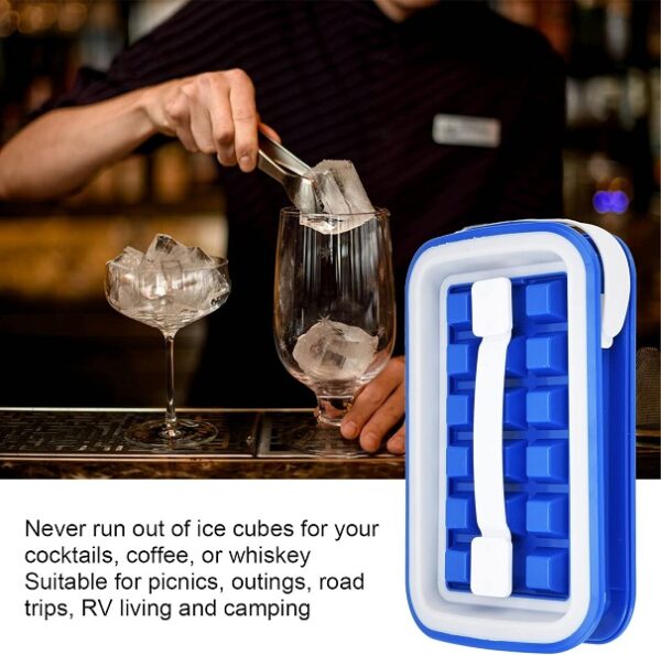 No Spill Ice Cube Tray
