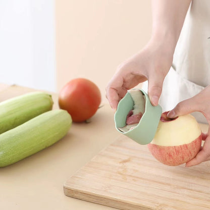 Vegetable Peeler Fruit Peeler with Storage Double Sided Smart Stainless Steel and Plastic Peelers