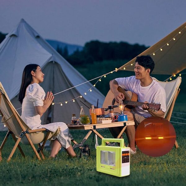 Aerbes AB-TY57 Solar Powered Multi-functional Emergency Light + Speaker 150W