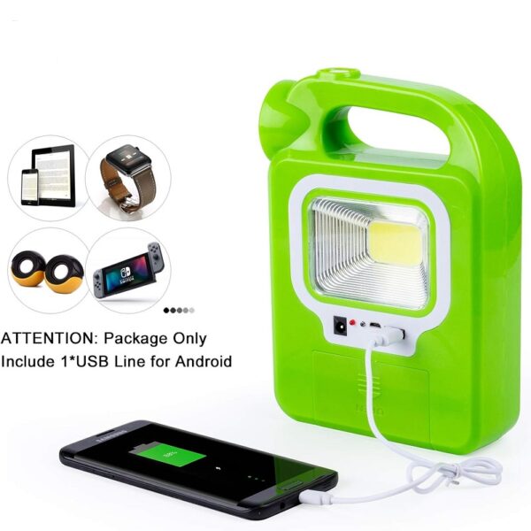 Aerbes AB-TY36 Solar Powered Emergency COB + LED Light