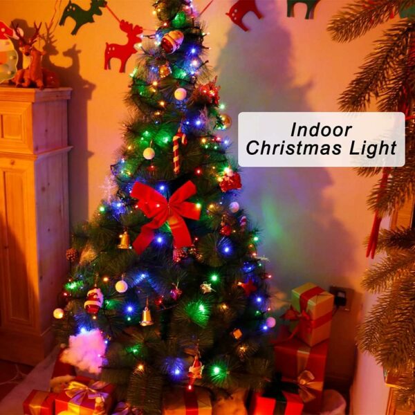 LED Inter-Connecting Black Cable Fairy Light RGB 10M