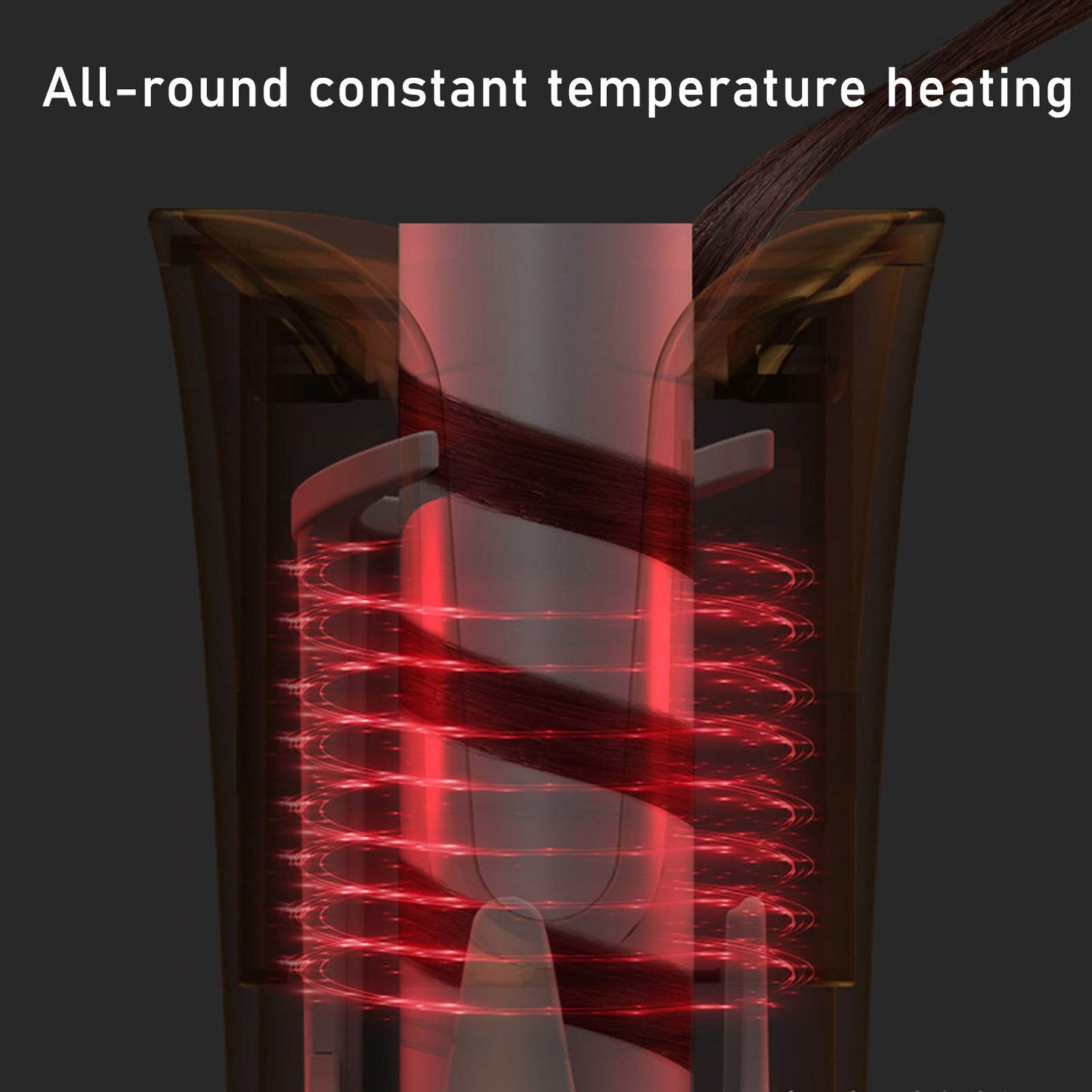 Automatic Curling Iron Air Curler Air Spin Ceramic Rotating Air Curler Air Spin N Wand Curl 1 Inch Magic Hair Curler