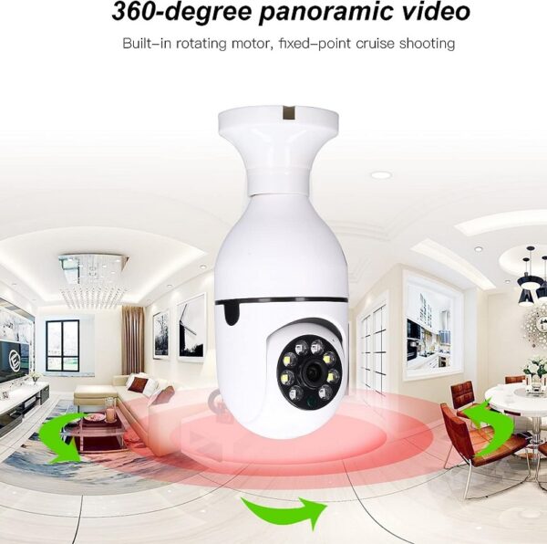 V720 E27 Bulb Wifi Camera FtyCamPro App