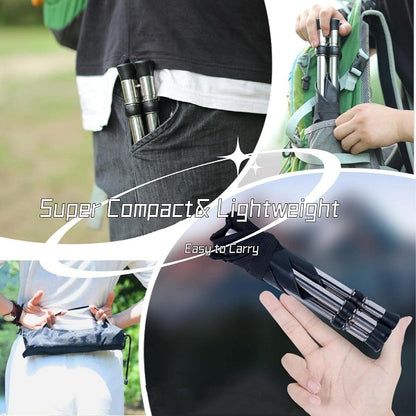 183573 Small Travel Foldable Camping Stool With Bag