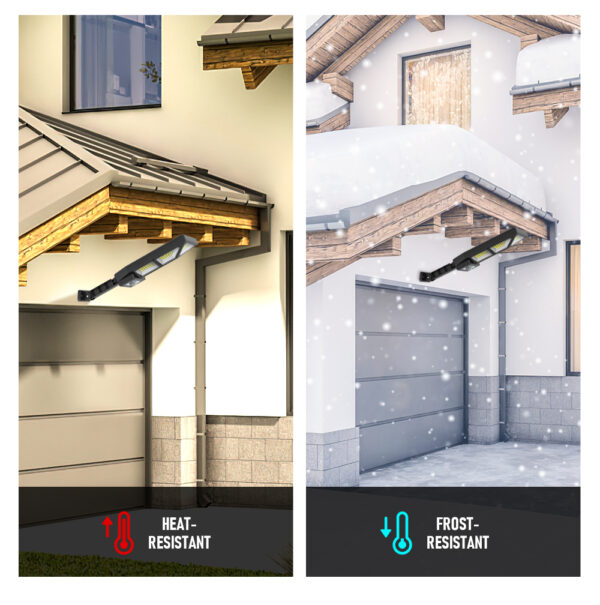 FA-1912A Solar Powered LED Street Lamp With Remote Control